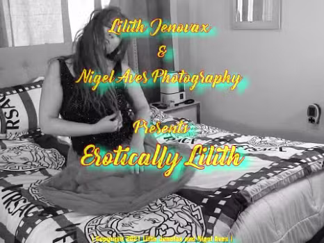 Lilith Jenovax The Movie Lilith relaxes on her bed, and gets a tad frisky. Would love to have seen her cum.